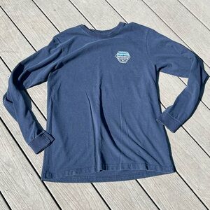 Patagonia Dark Blue Long Sleeve Tee